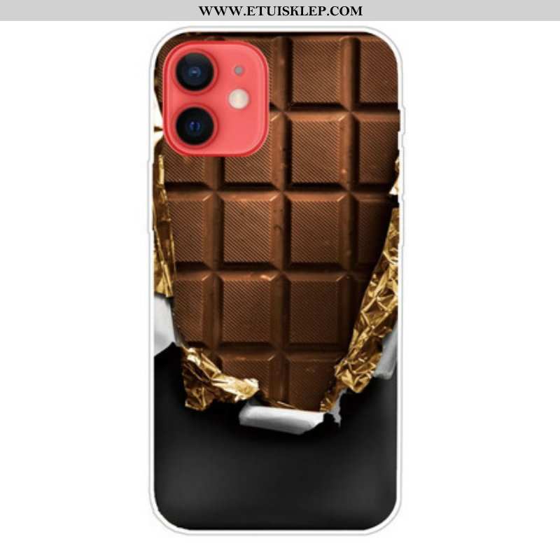 Futerały do iPhone 13 Mini Elastyczna Czekolada